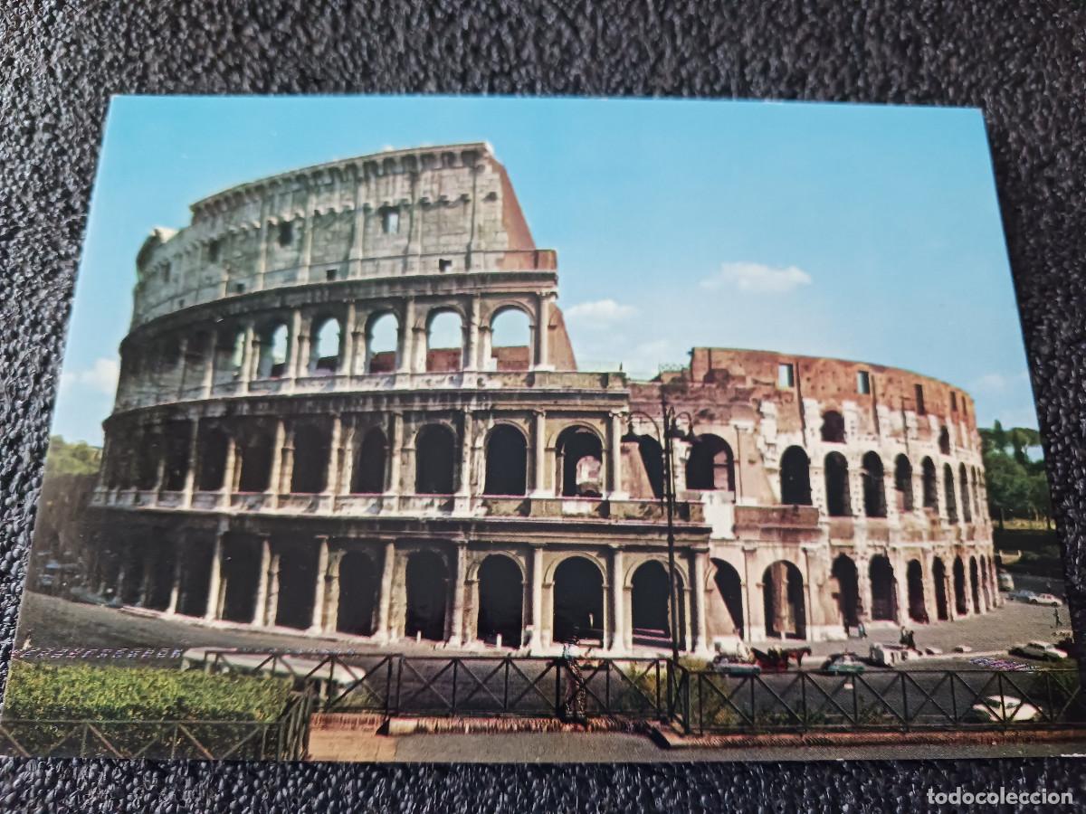 Postales: 513 ROMA IL COLOSSEO