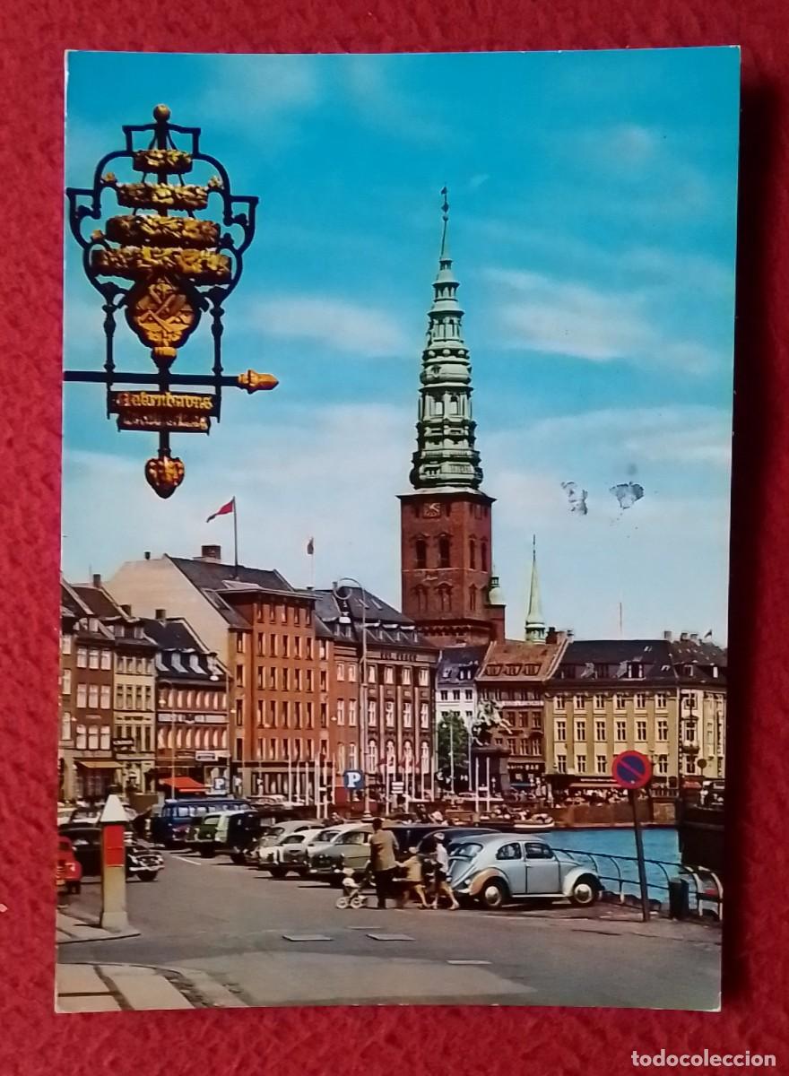 Postales: POSTAL POST CARD DINAMARCA DENMARK DANMARK COPENHAGUE COPENHAGEN KOBENHAVN GAMMEL STRAND..COCHES ETC