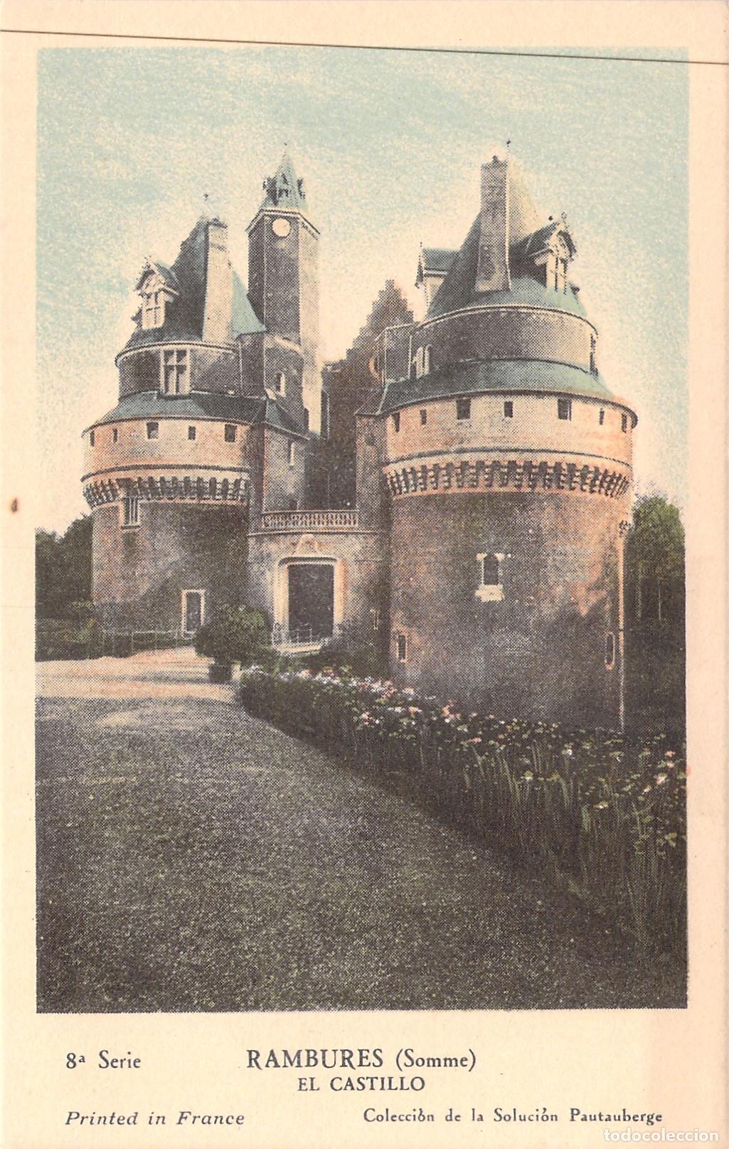 Postais: Postal del Castillo de Rambures, Somme, Francia - Arquitectura Militar