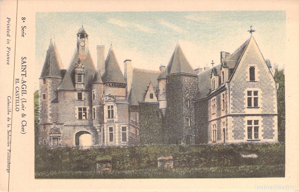 Postales: Postal Castillo de Saint-Agil Loir-et-Cher Francia