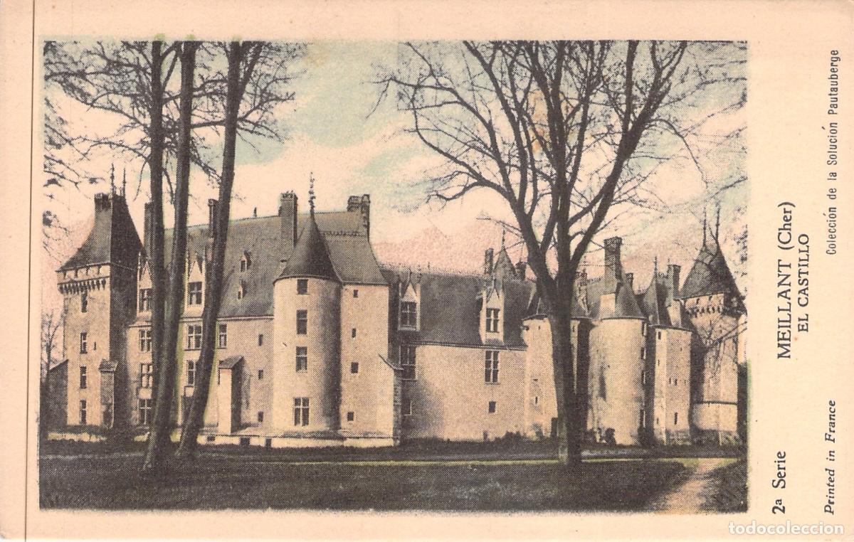 Postales: Postal del Castillo de Meillant en Cher, Francia