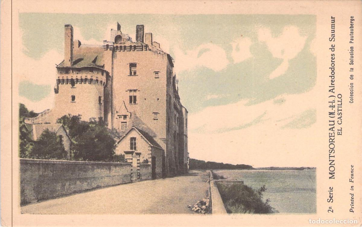 Postales: Postal Castillo de Montsoreau, Alrededores de Saumur, Francia