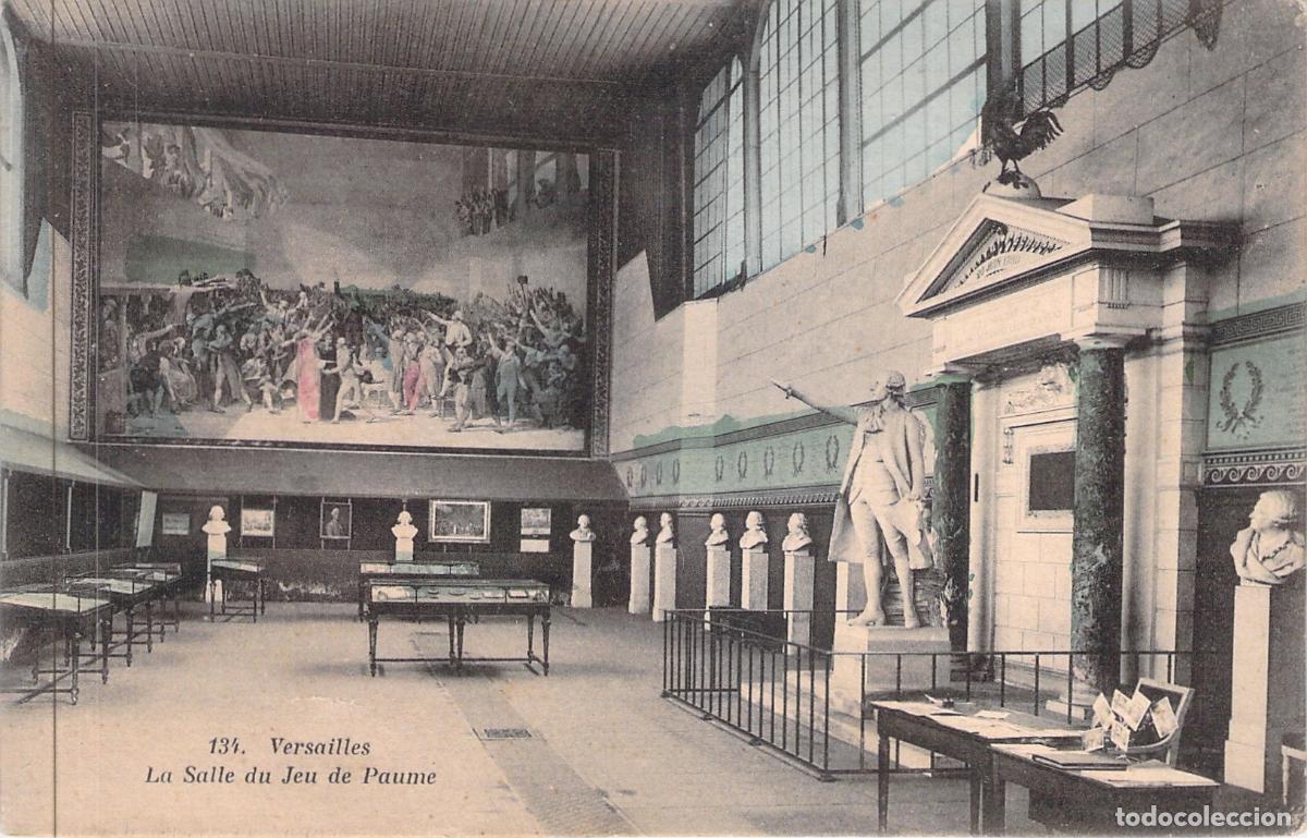 Postales: Postal de la Sala del Juego de Pelota, Palacio de Versalles