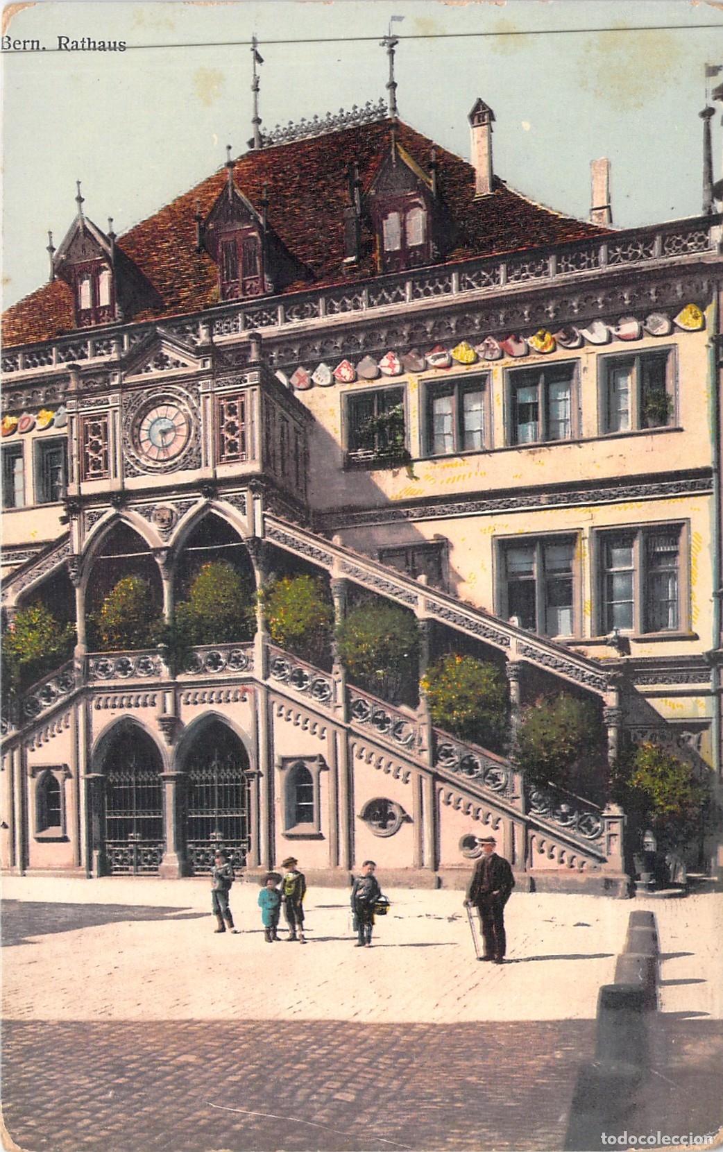 Postales: Postal del Ayuntamiento de Berna (Rathaus), Suiza