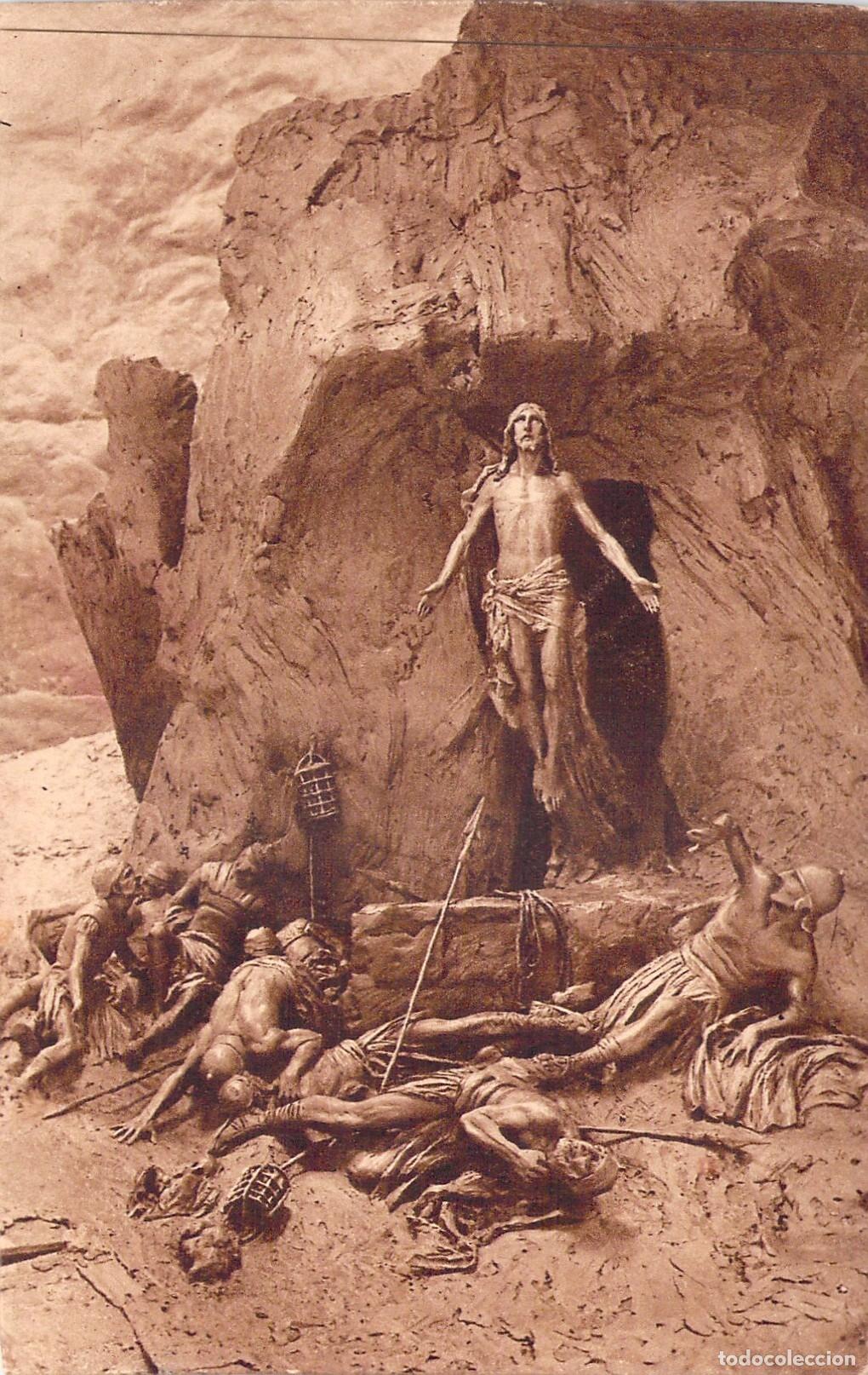 Postales: Postal Art&iacute;stica La Resurrecci&oacute;n de Jes&uacute;s por D. Mastroianni