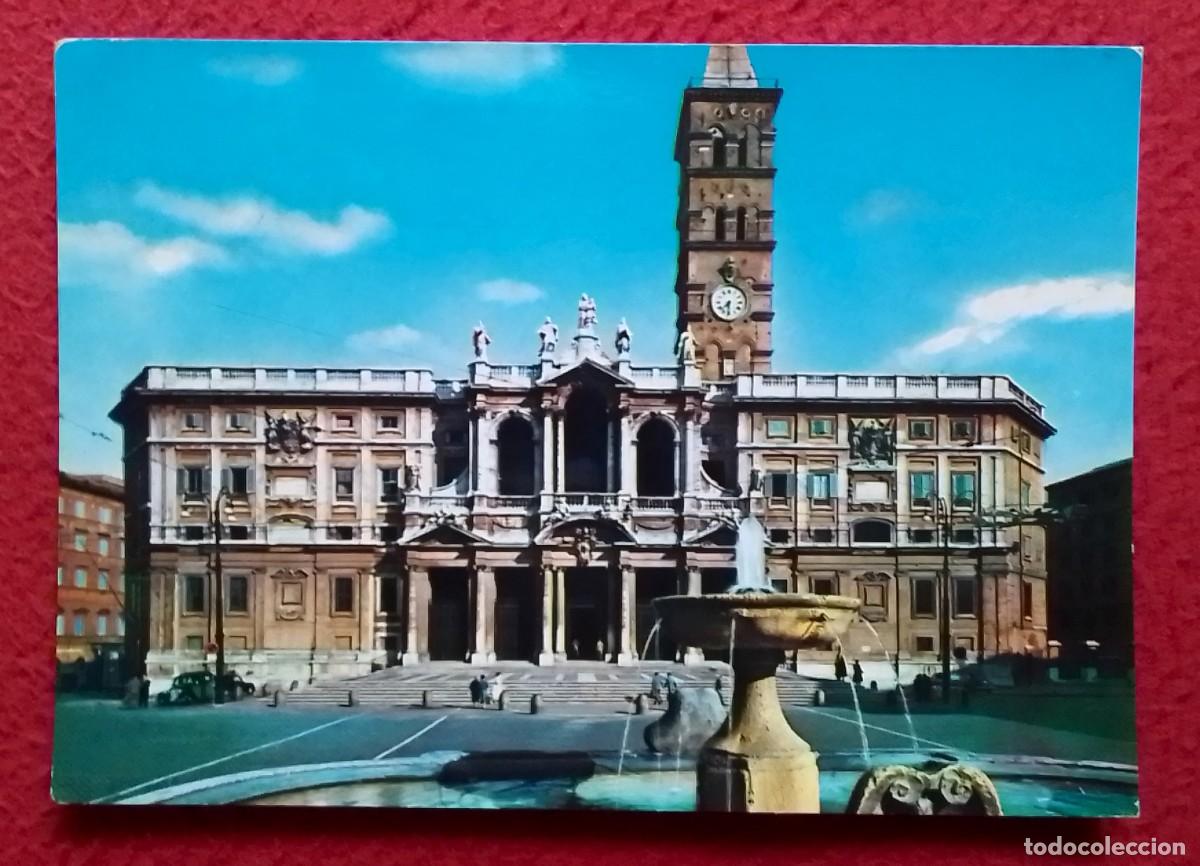 Postcards: POSTAL POST CARD ROMA ROME ITALIA ITALY BAS&Iacute;LICA DE SANTA MAR&Iacute;A LA MAYOR S. MARIA MAGGIORE BASILIQUE