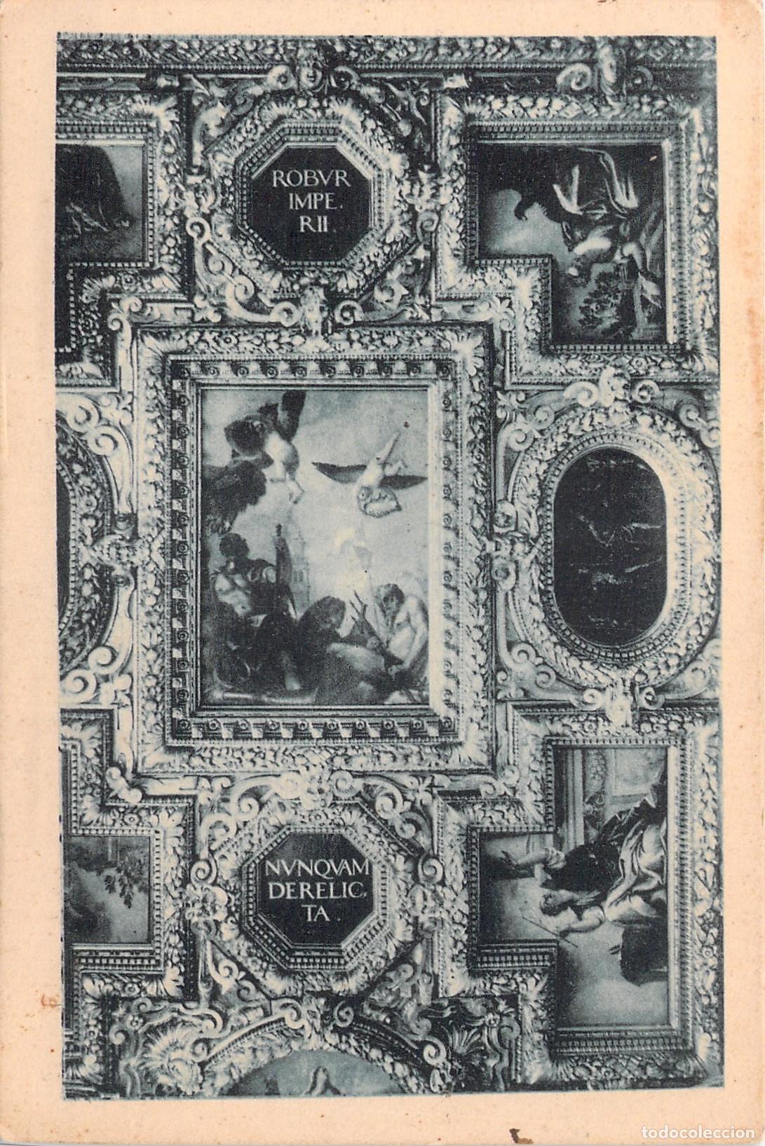 Postales: Postal del Techo de la Sala del Colegio, Palacio Ducal, Venecia