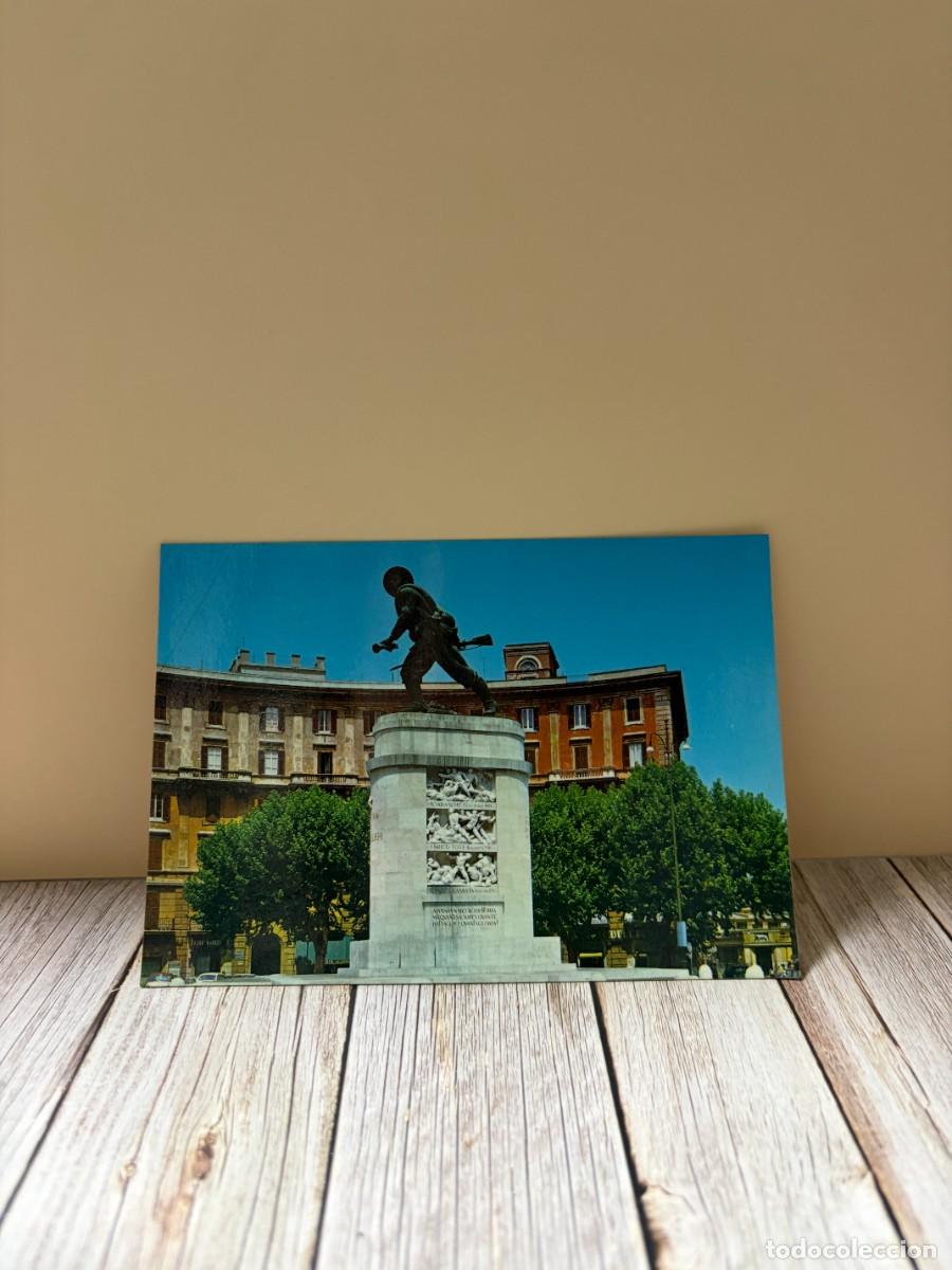 Postales: TARJETA POSTAL. ITALIA. ROMA. MONUMENTO AL BERSAGLIERE.