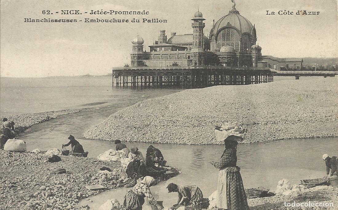Postales: Postal Nice. Jetee-Promenade. La Cote d'Azur. Francia. Sin escribir. 9x14 cm. 1910 aprox.