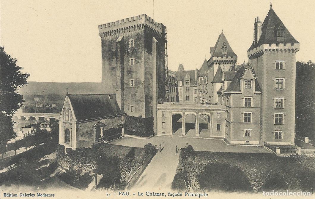Postales: Postal Pau. Le Chateau. 5. Francia. Sin escribir. 9x14 cm. 1910 aprox.