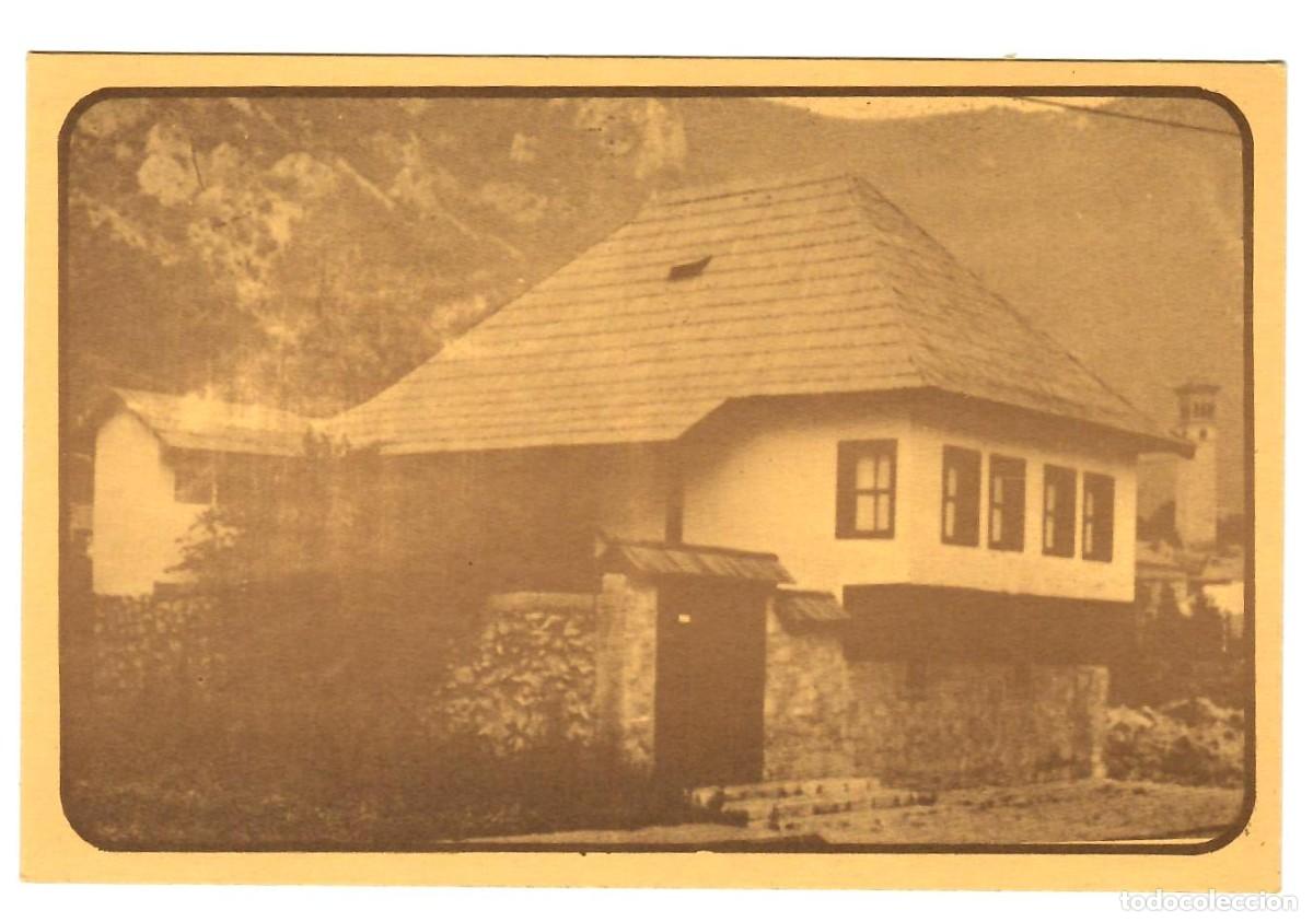 Postales: BOSNIA-HERZEGOVINA. Travnik. Casa del escritor yugoslavo Ivo Andrić. - Literatura.