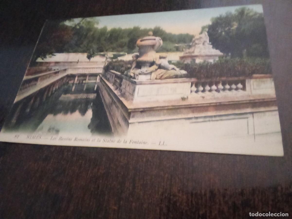 Postales: Nimes.Les Bassins Romains.