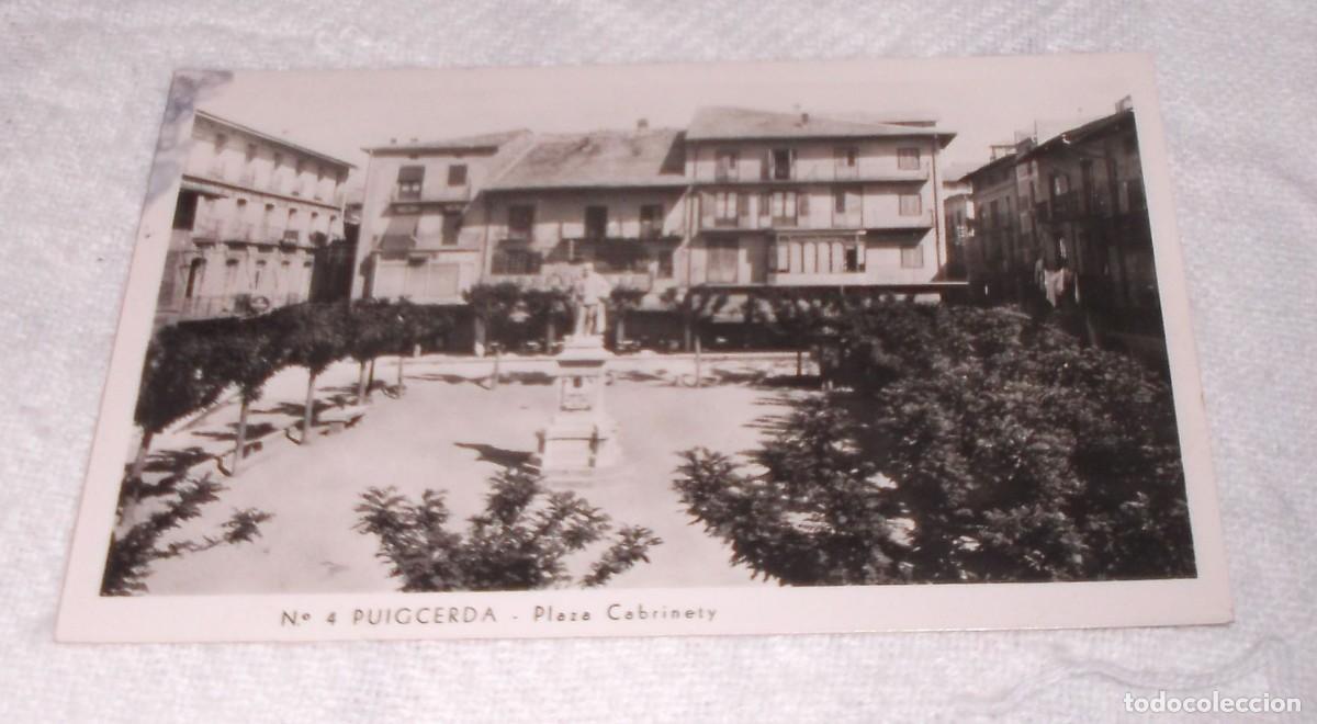 Postales: postal antigua n&ordm;4 Puigcerda Plaza Cabrinety