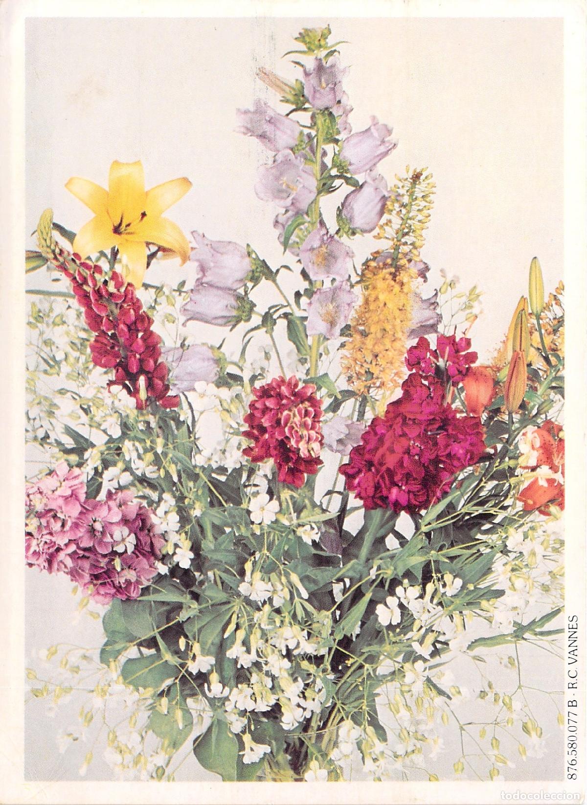 Postales: Postal Publicitaria de Yves Rocher con Ramo de Flores
