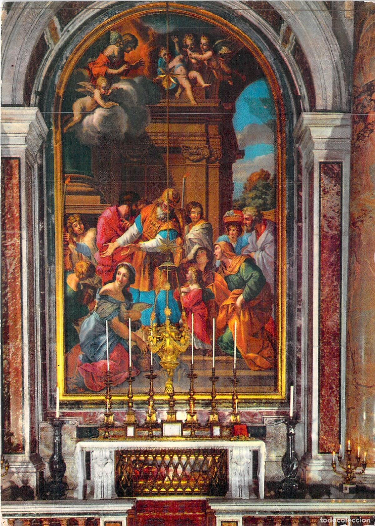 Postales: Postal Bas&iacute;lica de San Pedro Roma - Altar de San P&iacute;o X