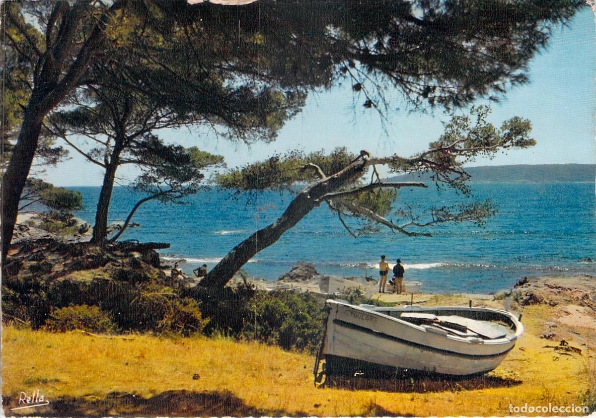 Postales: Postal de Saint-Tropez: Vista del Cap Camarat y Le Pinet