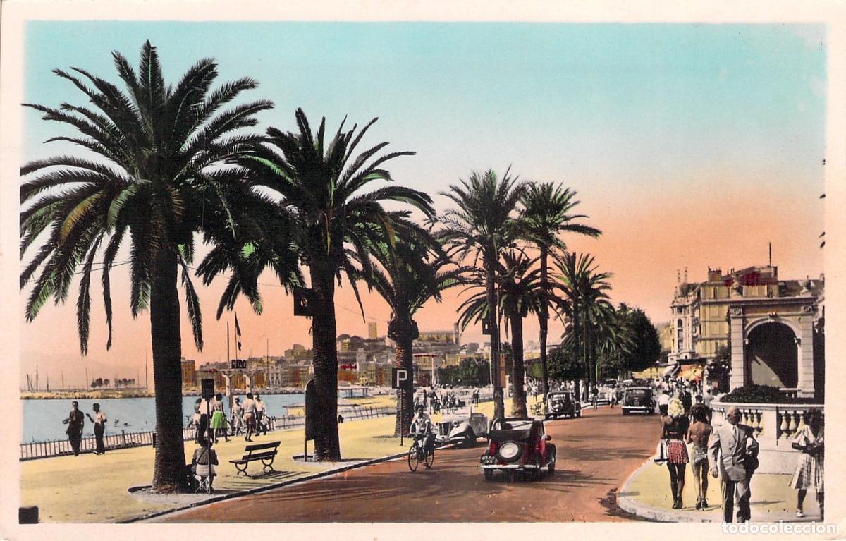 Postcards: Postal de Cannes La Croisette con Sello del Festival de Cine
