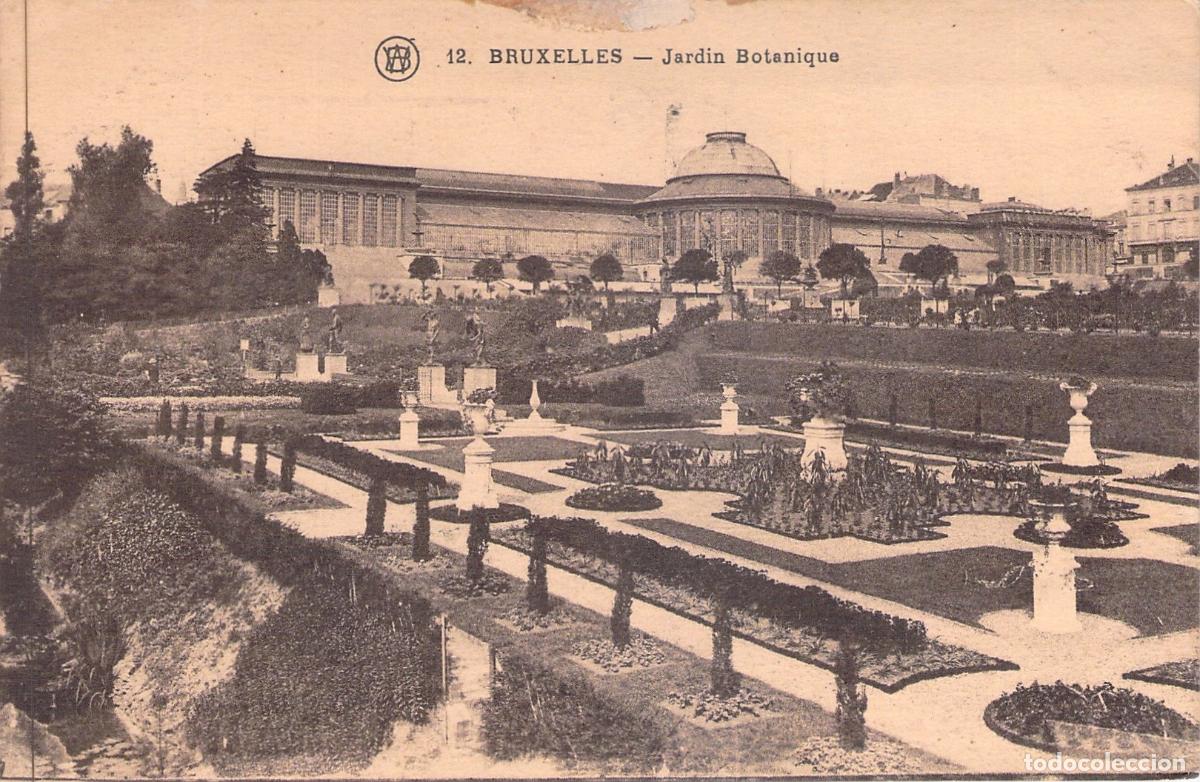 Postcards: Postal del Jard&iacute;n Bot&aacute;nico de Bruselas, B&eacute;lgica