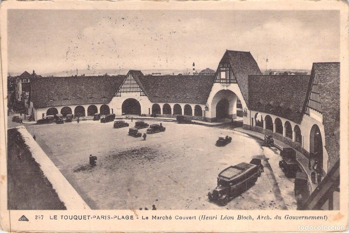 Postales: Postal Le Touquet-Paris-Plage Mercado Cubierto Francia Pas-de-Calais