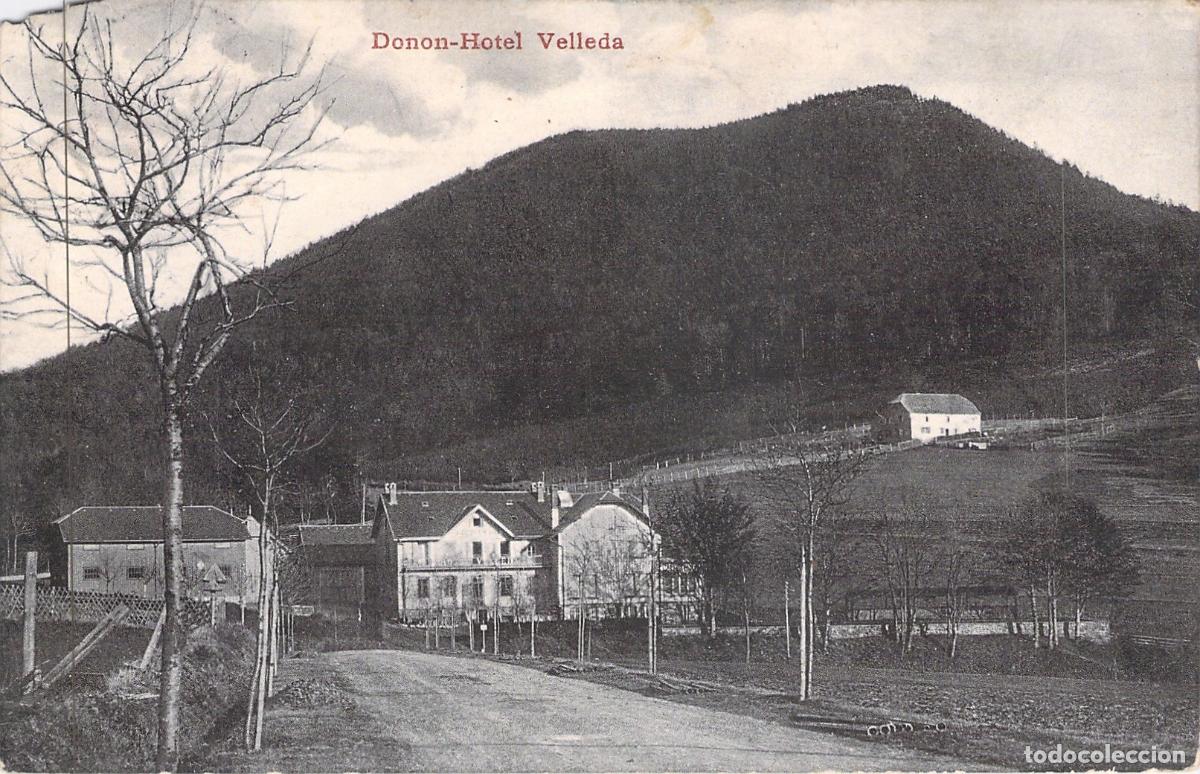 Postales: Postal del Hotel Velleda en el Monte Donon, Alsacia