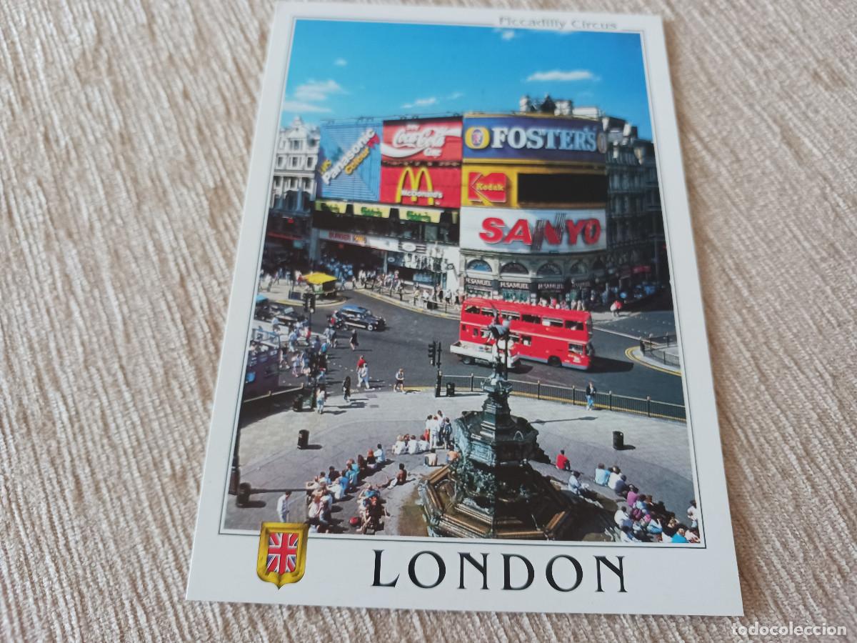 Postkarten: picadilly circus, londres, ed. fisa