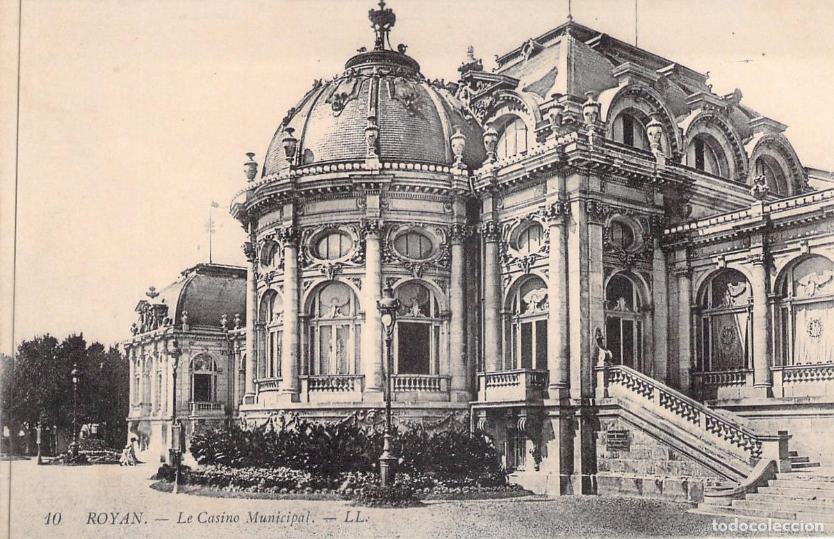 Postkarten: Postal de Royan, Francia - El Casino Municipal y Arquitectura Cl&aacute;sica