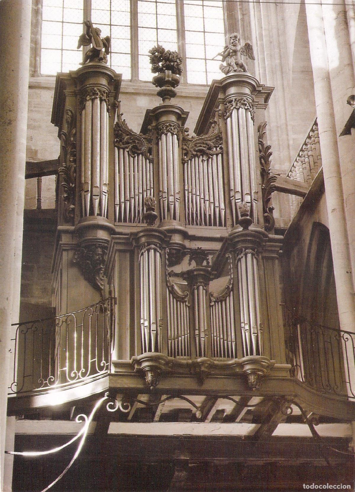 Postales: Postal &Oacute;rgano Riepp-Callinet, Colegiata de Nuestra Se&ntilde;ora, Semur-en-Auxois