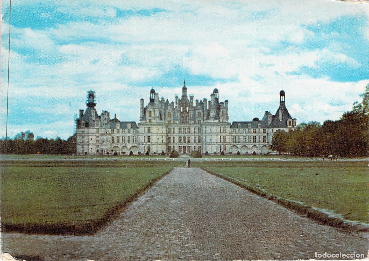 Cartes Postales: Postal del Castillo de Chambord en Loir-et-Cher, Francia