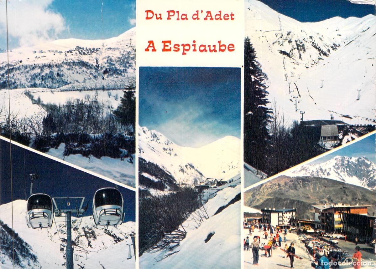 Postales: Postal Valle de Aure Hautes-Pyr&eacute;n&eacute;es Pla d'Adet Espiaube