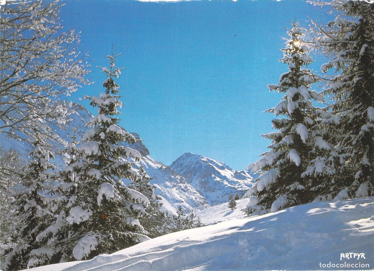 Postales: Postal Paisaje de Invierno Pirineos Franceses Primera Nieve