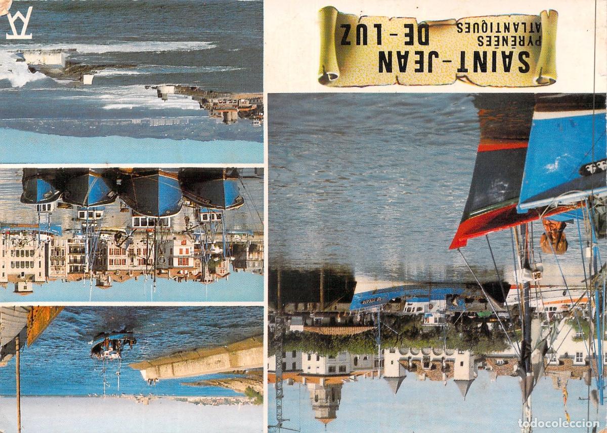 Postales: Postal de Saint-Jean-de-Luz, Pa&iacute;s Vasco Franc&eacute;s, Vistas del Puerto y Bah&iacute;a