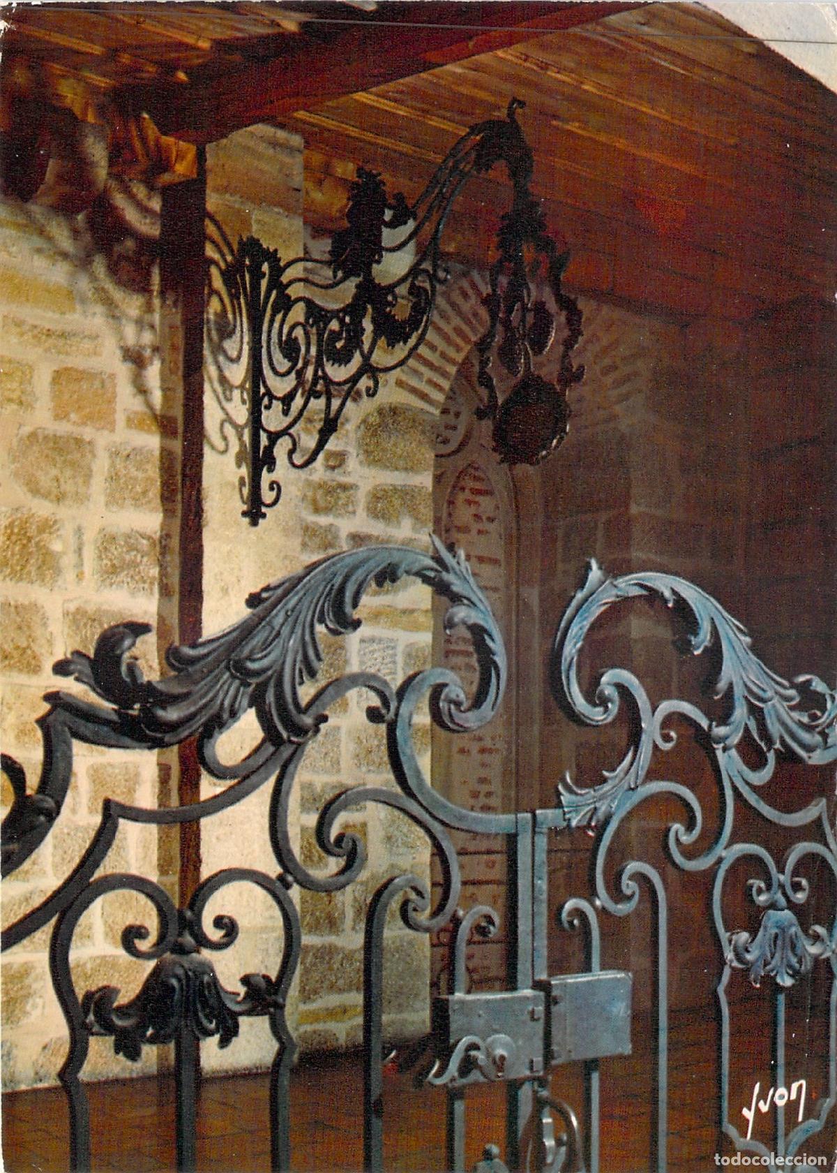 Postales: Postal Museo d'Unterlinden en Colmar Francia Reja de Hierro