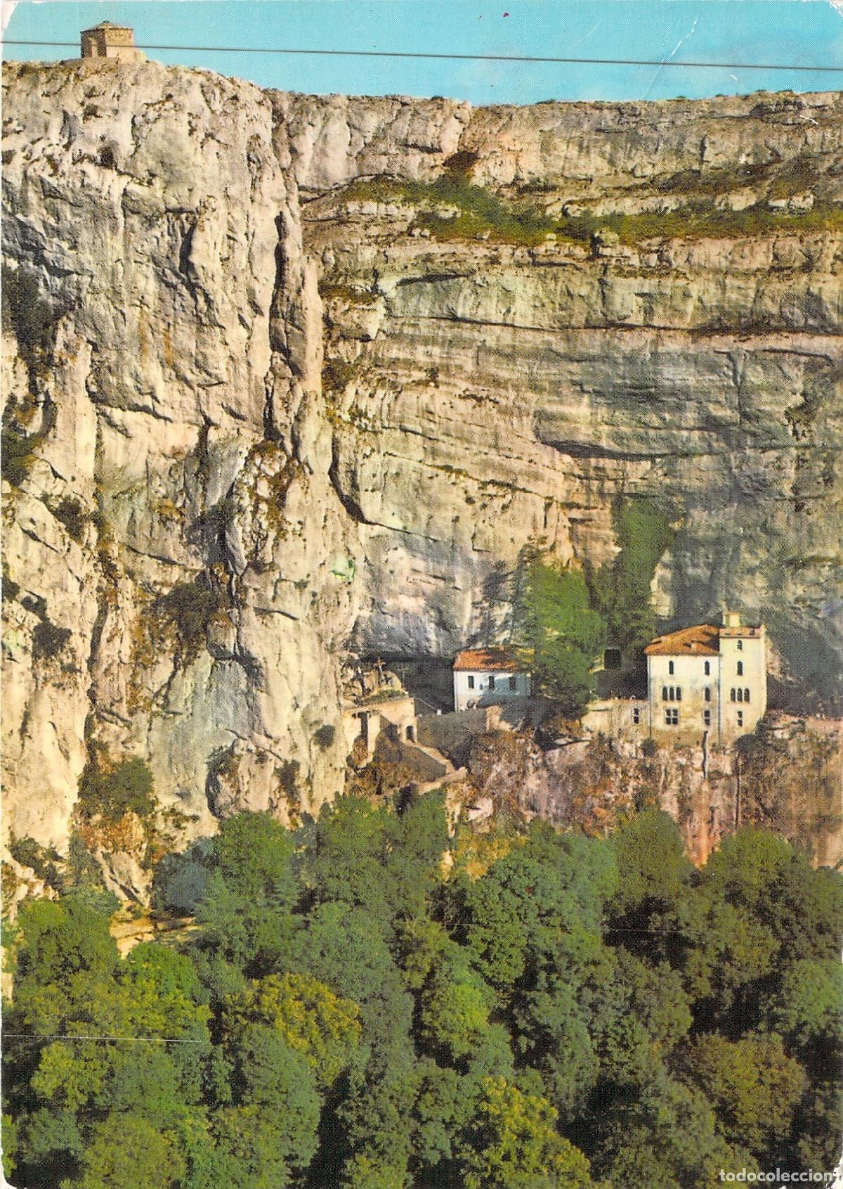 Postales: Postal de la Ermita de la Gruta en La Sainte-Baume, Francia