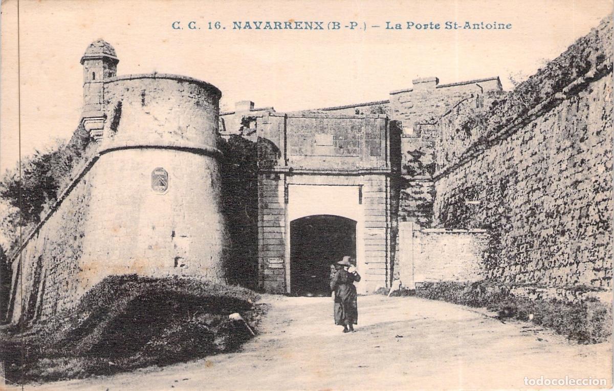 Cartes Postales: Postal de la Porte Saint-Antoine en Navarrenx, Francia