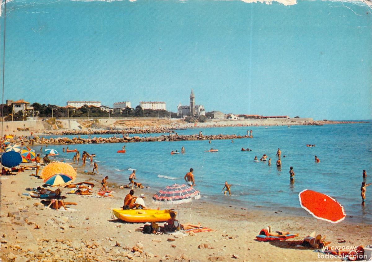 Postkarten: Postal de la Playa de S&egrave;te en el departamento de H&eacute;rault