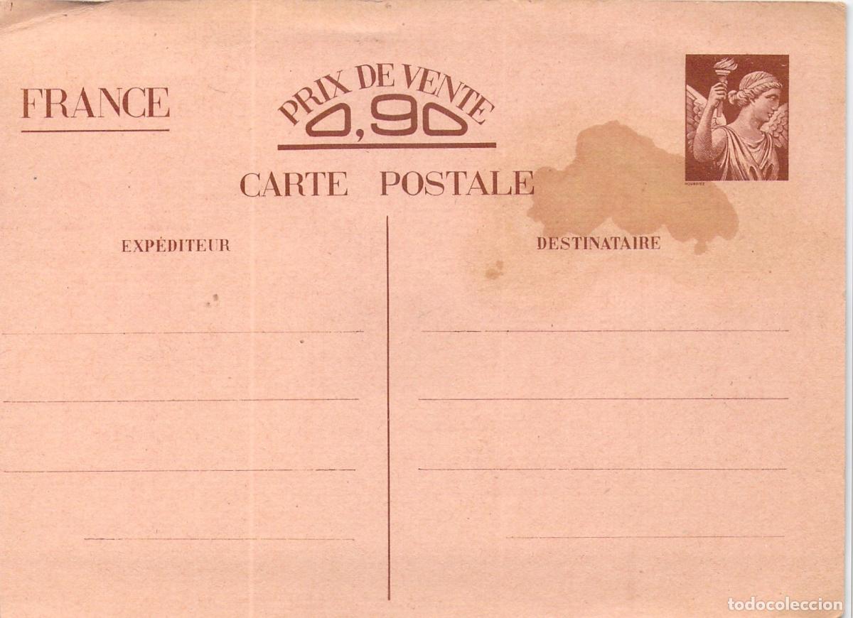 Postkarten: Postal de Correspondencia Familiar Francesa Segunda Guerra Mundial