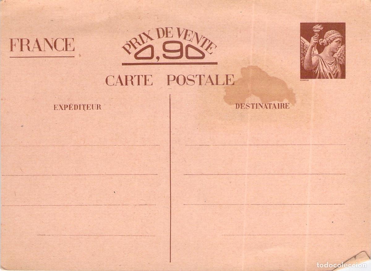 Postkarten: Postal Militar Francesa Segunda Guerra Mundial Tarjeta Interzona