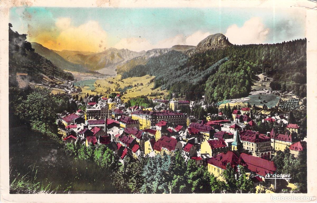 Postkarten: Postal de Mont-Dore-les-Bains con Vista del Puy de Sancy