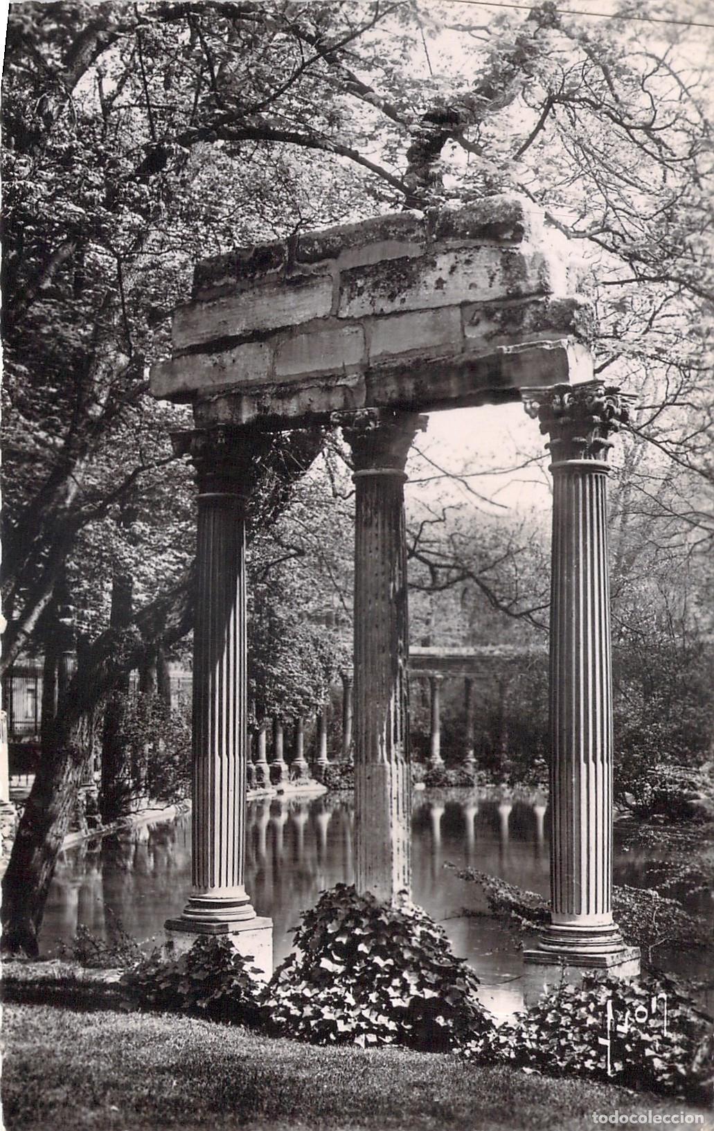 Postales: Postal de las Columnas de la Naumachie en Parc Monceau, Par&iacute;s