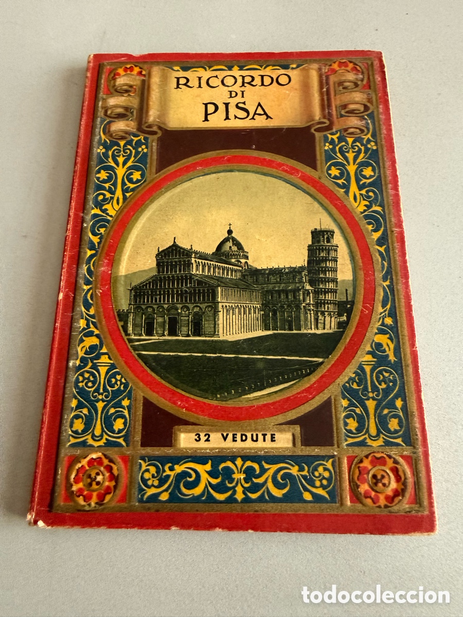 Postales: Antiguo BLOC POSTALES. RICORDO DI PISA. 32 postales