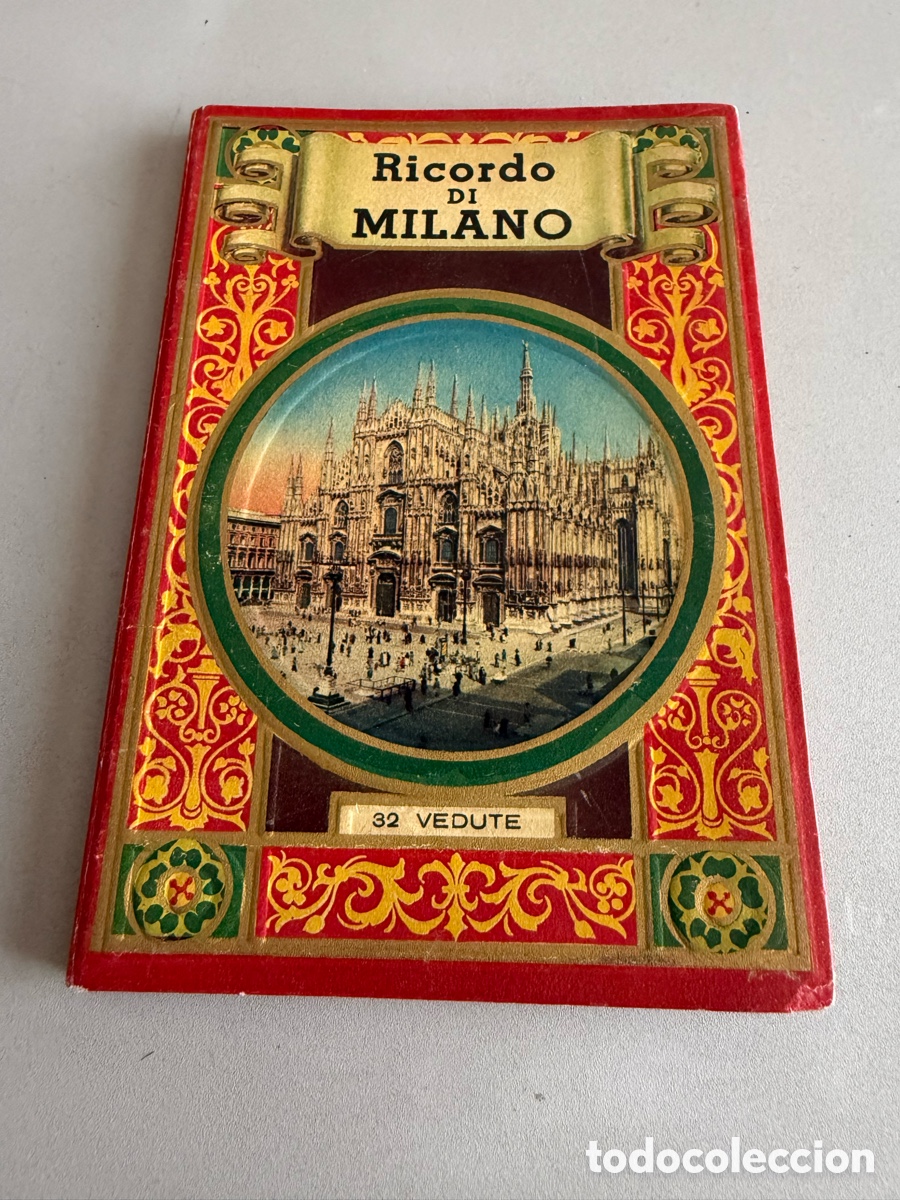 Postales: ANTIGUO Bloc de postales. RICORDO DI MILANO