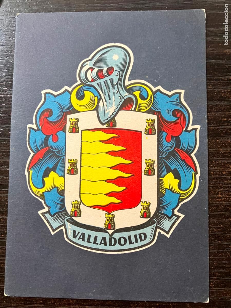 Postales: Valladolid Escudo - Postal Colecci&oacute;n Her&aacute;ldica