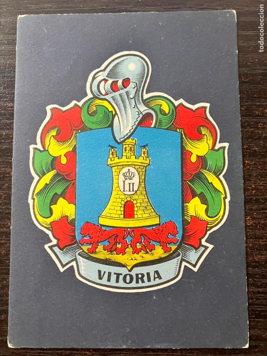 Postales: Vitoria Escudo - Postal Colecci&oacute;n Her&aacute;ldica
