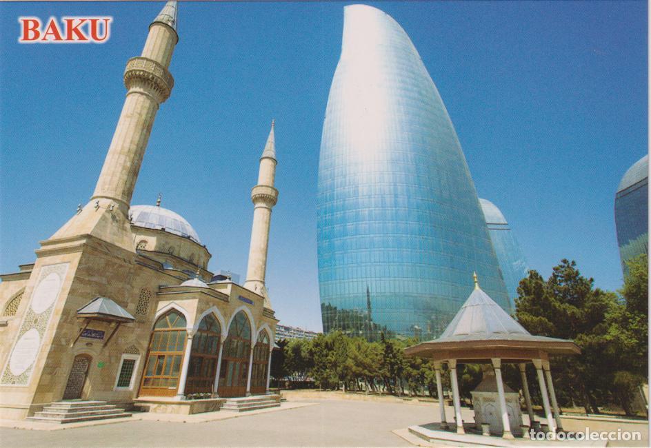 Postales: BAK&Uacute; (AZERBAIY&Aacute;N) TORRES DE FUEGO &ndash; EDITOR SOHBET MAMMADOV &ndash; S/C