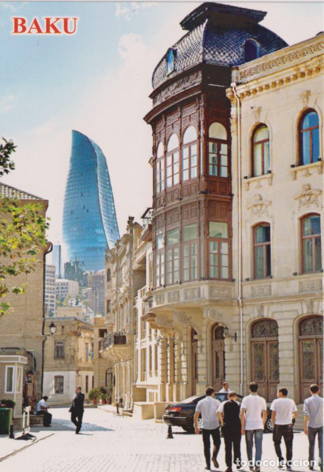 Postales: BAK&Uacute; (AZERBAIY&Aacute;N) CALLES DE LA CIUDAD ANTIGUA &ndash; EDITOR SOHBET MAMMADOV &ndash; S/C