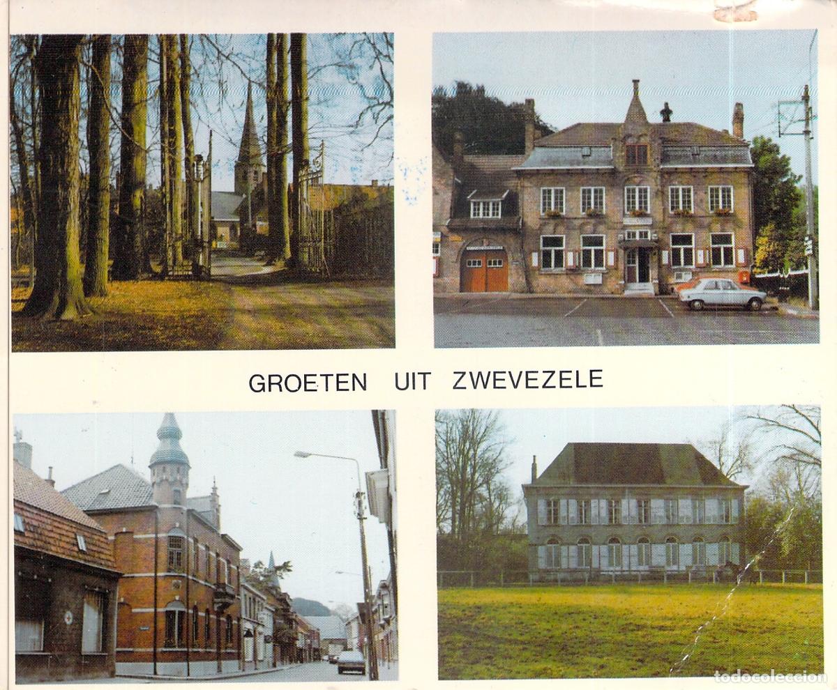Postales: Postal de Vistas M&uacute;ltiples de Zwevezele B&eacute;lgica