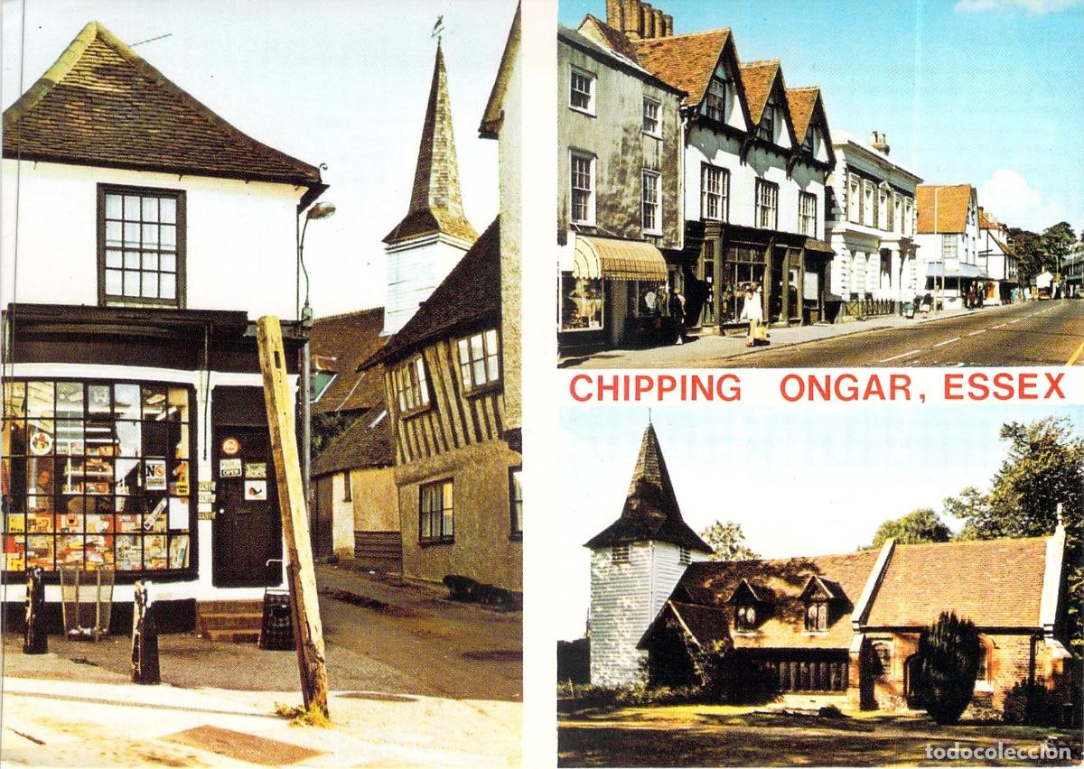 Postales: Postal de Chipping Ongar Essex Iglesia Greensted y Wren House