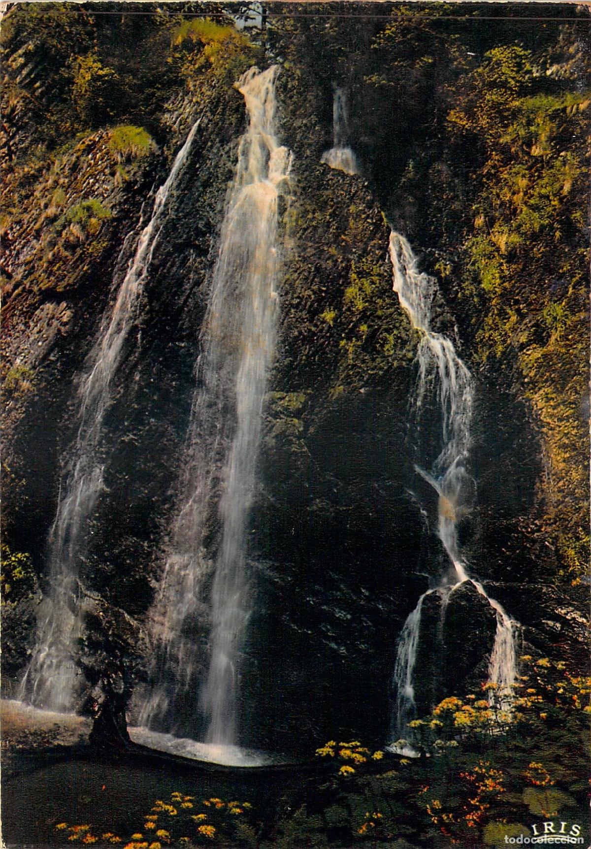 Postales: Postal de la Cascada de Queureilh en Mont-Dore, Auvernia