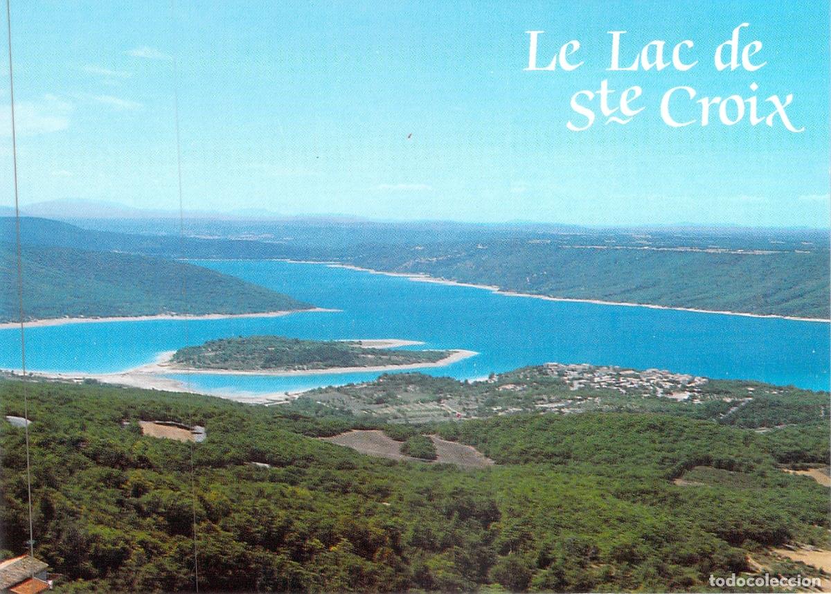 Postales: Postal de Les Salles sur le Lac de Sainte Croix, Francia