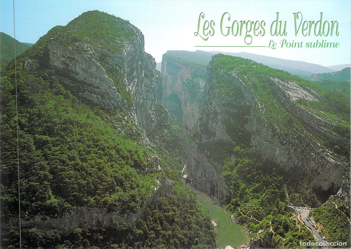 Postales: Postal Gorges du Verdon - Le Point Sublime, Francia
